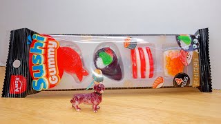 Unboxin Doxin  Amos Sushi Gummy 4 Pieces [upl. by Oiligriv456]