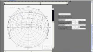 Polar SunPath chart Excel spreadsheet  Diagrama Polar de trayectoria solar en Excel [upl. by Silevi226]