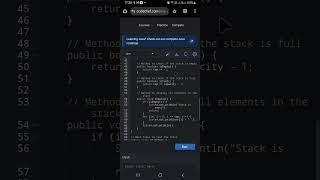 057  DSA with Java  Implement Stack with Array [upl. by Porter604]