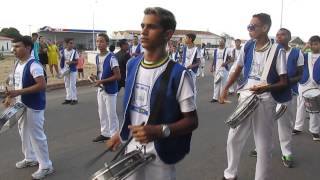 Banda Marcial de Lajes desfile alusivo ao 7 de Setembro 2014 [upl. by Tiphane]