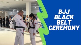 BJJ Black Belt Promotion Ceremony [upl. by Olnay]