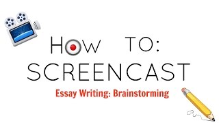 Essay Writing Brainstorming WorkKeys [upl. by Ecadnak]