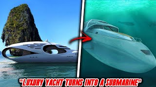 The Luxury Yacht That Turns Into A Submarine [upl. by Athalla]