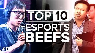 The Top 10 Esports Beefs [upl. by Aled542]