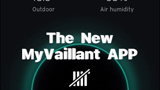 The new My Vaillant APP for the SensoNET VR921 for heat pumps [upl. by Os]