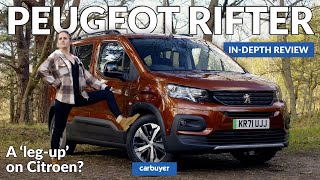 New Peugeot Rifter indepth review a legup on Citroen [upl. by Ogires866]