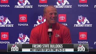 Full Fresno State Football Coach DeBoer Press Conference [upl. by Milo]