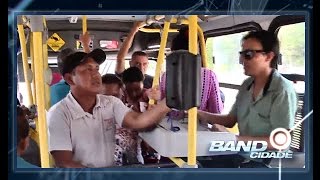 Biometria facial nos ônibus para evitar fraude começa a funcionar [upl. by Irahs]