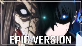 DARK ARIA ＜LV2＞ x Vogel Im Käfig  Solo Leveling x Attack on Titan  EPIC VERSION [upl. by Block]