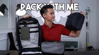 1 Week Travel with A Backpack  Alpaka Elements Travel Backpack [upl. by Uchish]