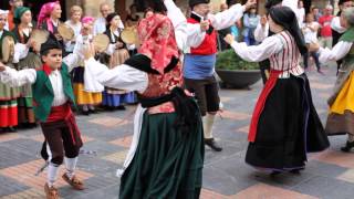 Asturian traditional folk dance  Áviles Asturias Spain [upl. by Dory]