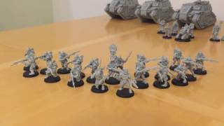 Solar Auxilia Lasrifle Section Model and Rules Review [upl. by Gellman640]