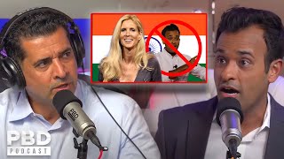 “You’re an Indian”  Is Ann Coulter Racist For Not Supporting Vivek Ramaswamy [upl. by Gee]