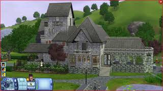 Goths Goth Manor  Sims 3 House Tour Sunset Valley [upl. by Courtney]