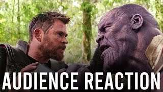 Thor vs Thanos  Avengers  Infinity War Audience Reaction [upl. by Sudbury]