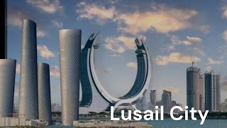 Lusail City The Second largest city of Qatar 🇶🇦 lusail lusailcity [upl. by Pollak484]