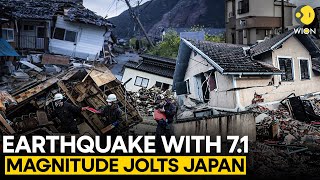 Japan Earthquake with 71 magnitude hits western Japan  WION Originals [upl. by Ennalorac]