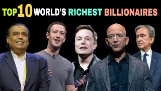 Top 10 Worlds Richest Billionaires List in 2024 [upl. by Crandell87]