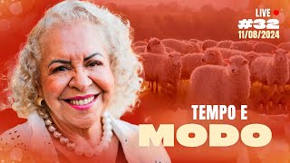 TEMPO E MODO  PASTORA TÂNIA TEREZA [upl. by Toomin]