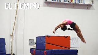 Niñas gimnastas se preparan para los juegos Olímpicos Tokyo 2020  El Tiempo [upl. by Eelra]