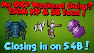 My Double XP Weekend Gains  Feb 2019 Runescape 3 Maikeru hits 5B Total XP [upl. by Wrennie119]