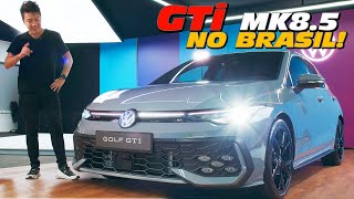 CONFIRMADO Golf GTi MK85 2025 no Brasil – TUDO SOBRE a volta do hot hatch [upl. by Nerahs]