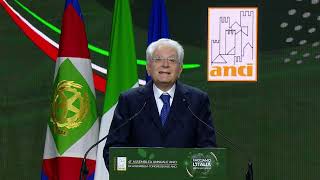 Anci2024  Lintervento del Presidente della Repubblica Sergio Mattarella [upl. by Miyasawa]