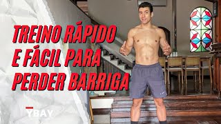 Treino rápido e pratico para perder barriga e definir o corpo [upl. by Ahtael15]