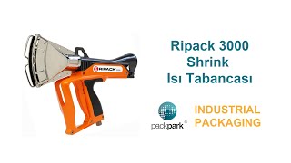 Ripack 3000 Shrink Isı Tabancası [upl. by Noiraa789]