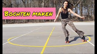 Leren draaien op rolschaatsen voor beginners [upl. by Dranik]