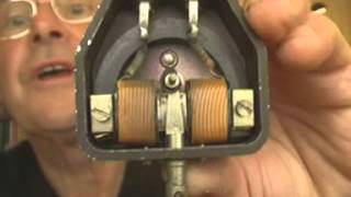 Electric gramophone phonograph pickup Early  make unknown [upl. by Stephen]