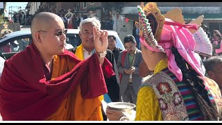 HE Ling Rinpoche is Chief Guest at Tibetan Childrens Villages 64th Anniversary Celebrations [upl. by Margret668]