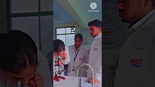 LNCT University Bhopal bachelor of pharmacy seen cancerous cells by microscope shortvideo shots [upl. by Merth]