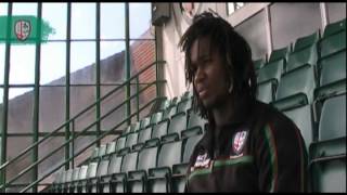 Marland Yarde looks ahead to the Leicester Tigers game [upl. by Awram60]