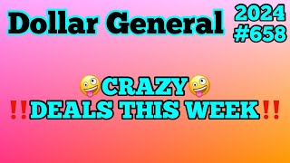 2024658🤪Dollar General Couponing🤪CRAZY🤪DEALS THIS WEEK‼️Must Watch👀👀 [upl. by Assi]