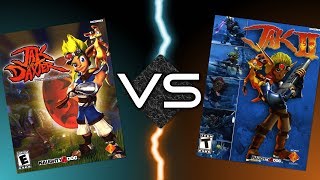 Jak and Daxter vs Jak 2  Review The PS2 [upl. by Trish342]