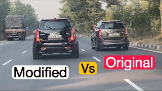 Modified XUV500 vs Original  XUV500 Modified with Killer Road Presence🔥 XUV500 XUV700 modified [upl. by Nylorahs634]