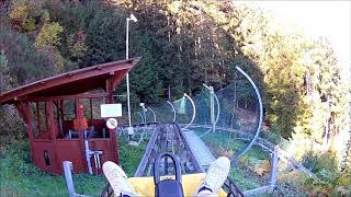 Sommerrodelbahn Gutach 2018  Onride [upl. by Anjela]