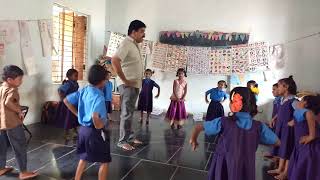 Peel Banana Warm Up Rhyme Mpp school cheemalavagupalle [upl. by Silvester]