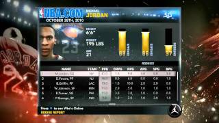 NBA 2K11  Michael Jordan Create a Legend [upl. by Xirdnek]