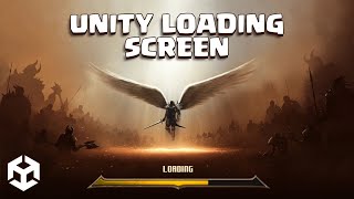 Unity Loading Screen  Easy Tutorial [upl. by Htebaile]