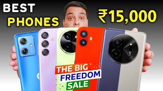 Top 5 Best Mobile Phones Under ₹15000  Best Smartphones Under 15000 🔥 [upl. by Enelym589]