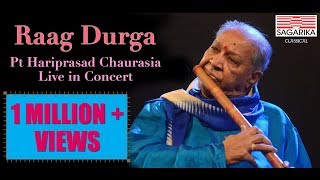 Raag Durga  Pandit Hariprasad Chaurasia  Live in Concert [upl. by Annot590]