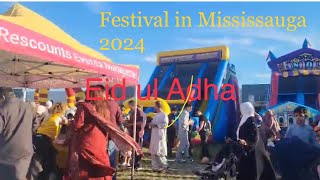 Eid Festival Missisauga 2024 eiduladha in Canada 🇨🇦 [upl. by Grubb]