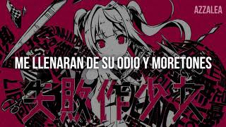 failure girl ♡ kairiki bear・maretu ft hatsune miku sub español [upl. by Andonis62]