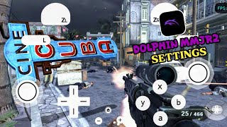 Call of Duty Black Ops Dolphin MMJR2 V23000rc2 Android Gameplay [upl. by Idoux]