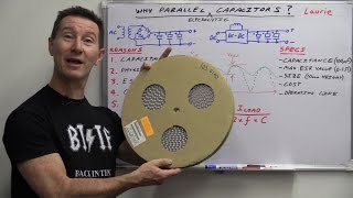 EEVblog 742  Why Electrolytic Capacitors Are Connected In Parallel [upl. by Bone902]