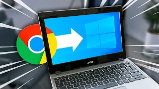 Install Windows 11 Or Any OS on a Chromebook 2023 [upl. by Janey]