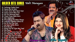 Kumar Sanu Udit Narayan amp Alka Yagnik 90’S Best Of Love Hindi Melody Songs 90severgreen bollywood [upl. by Airdnas]