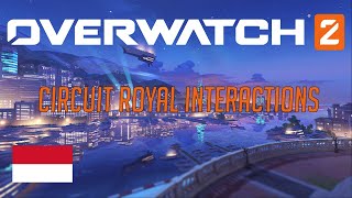 Overwatch 2 Second Closed Beta  Circuit Royal Monte Carlo Map Interactions 🇲🇨 [upl. by Idak]